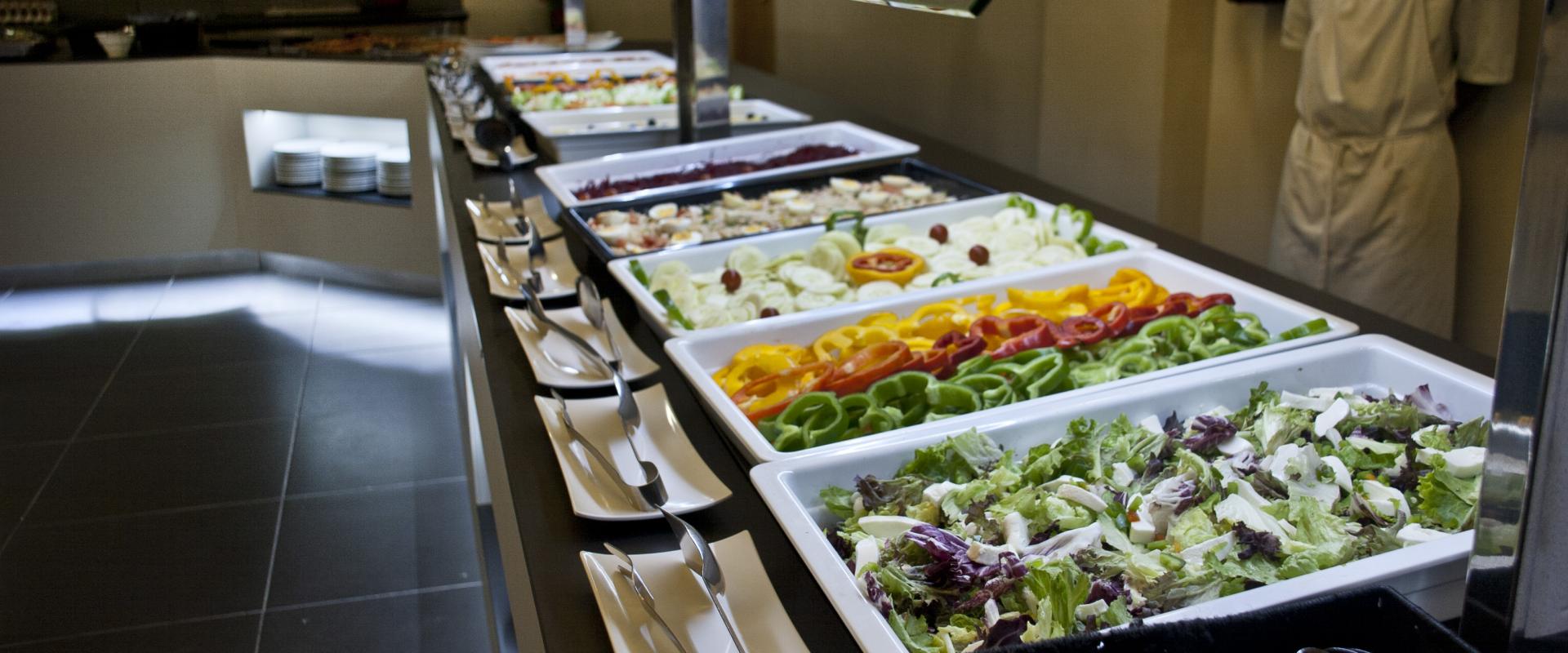Buffet de l'hotel